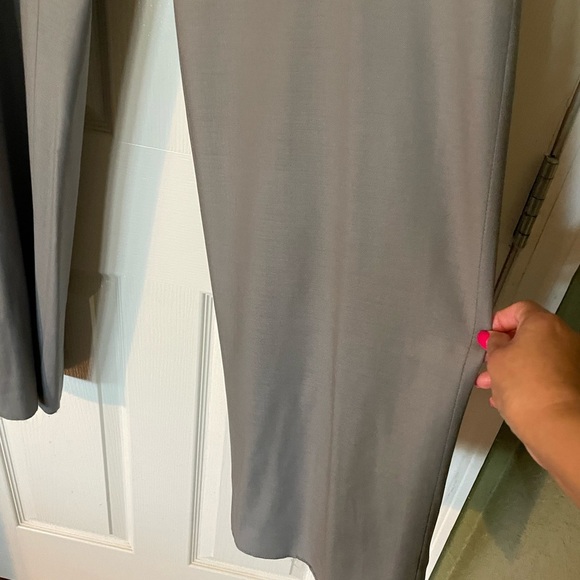 Giorgio Armani Trousers Dress Pants Gray Size 46 Career Business Designer EUC - Picture 4 of 14